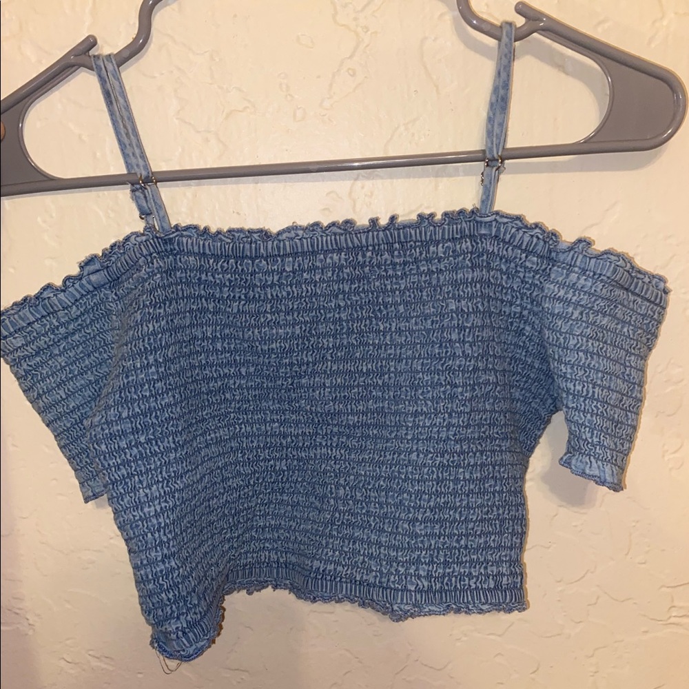 Papaya (M) crop top